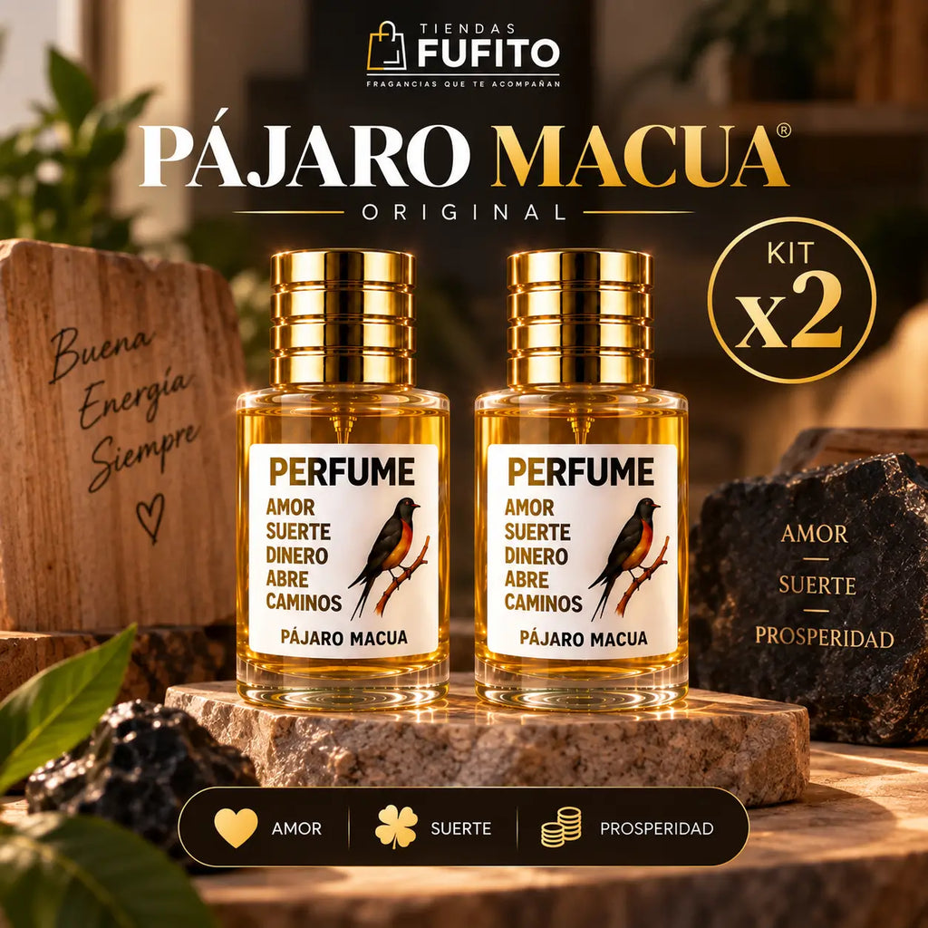 Perfume Original Pajaro Macua 100ml - Atrae cosas buenas a tu vida ✨