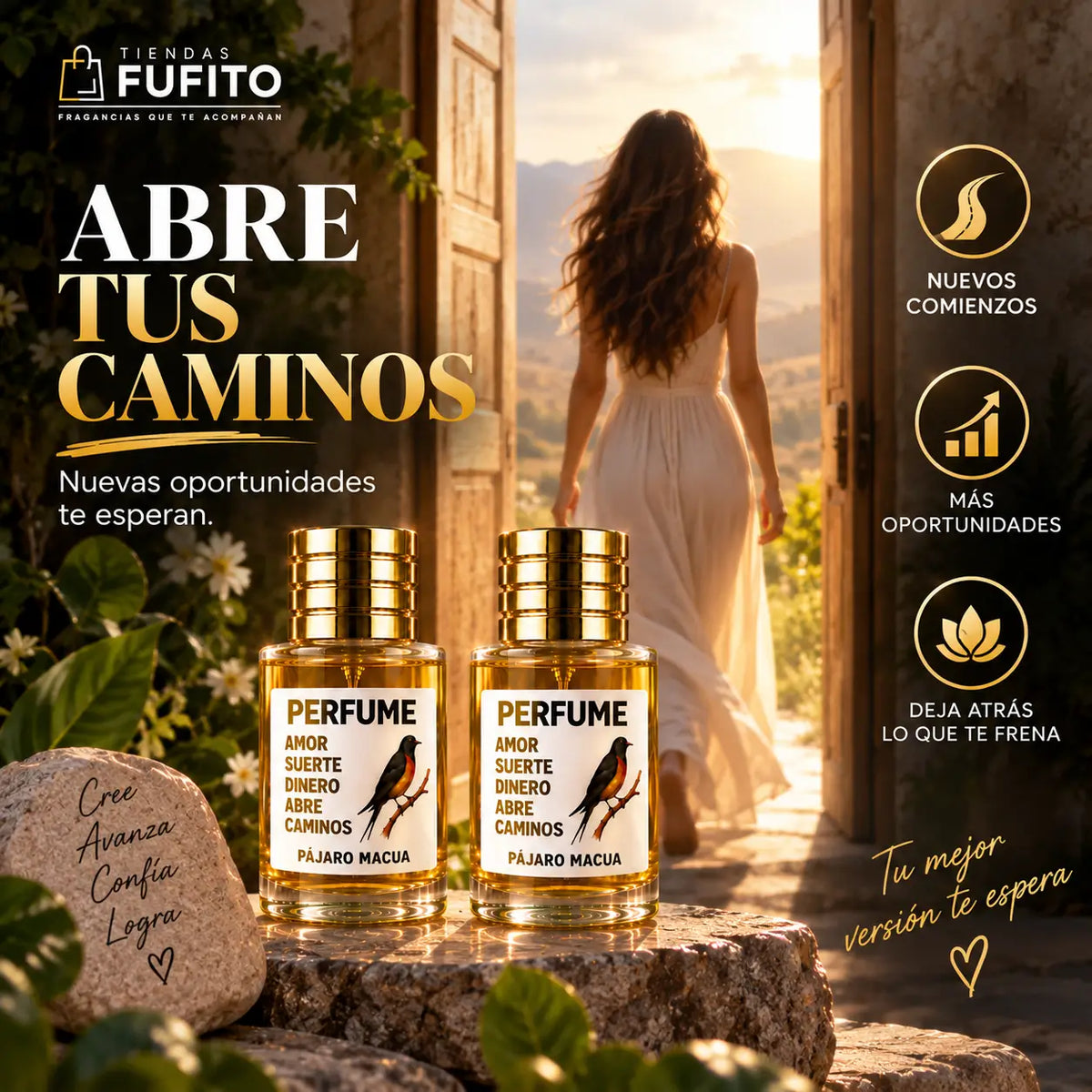 Perfume Original Pajaro Macua 100ml - Atrae cosas buenas a tu vida ✨