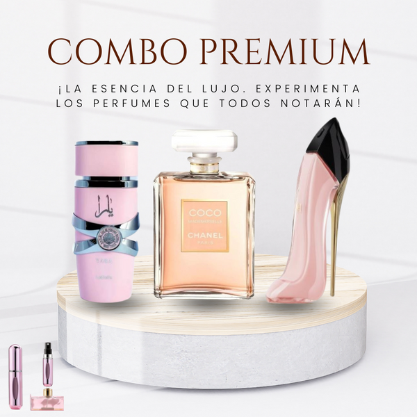 Kit(blush+yara+coco+perfumero)