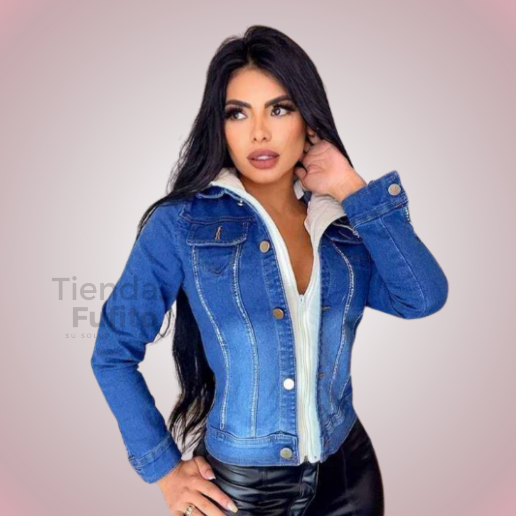 Chaqueta Jean Versátil que Transforma tu Look de Invierno ❄️ ¡Últimas unidades!