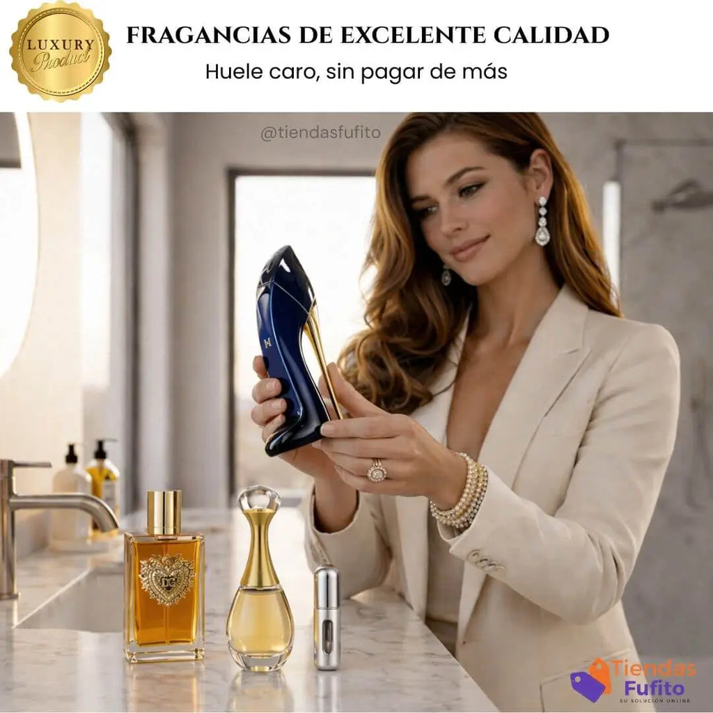 Siéntete irresistible: Kit 3 Fragancias de Lujo + Obsequio ✨ Envío Gratis