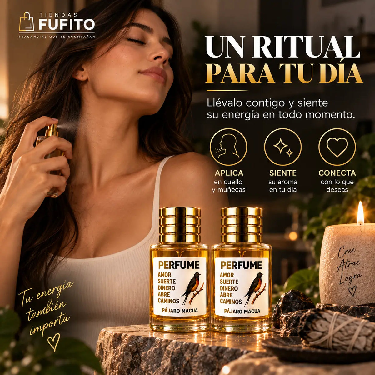 Perfume Original Pajaro Macua 100ml - Atrae cosas buenas a tu vida ✨