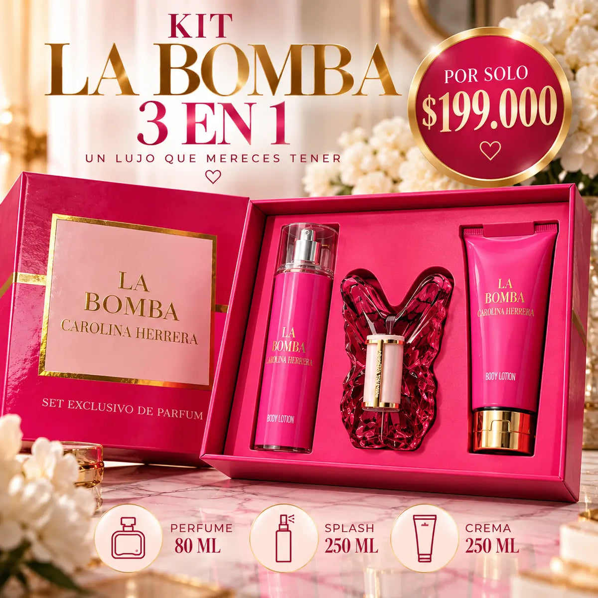 La bomba 3 em 1