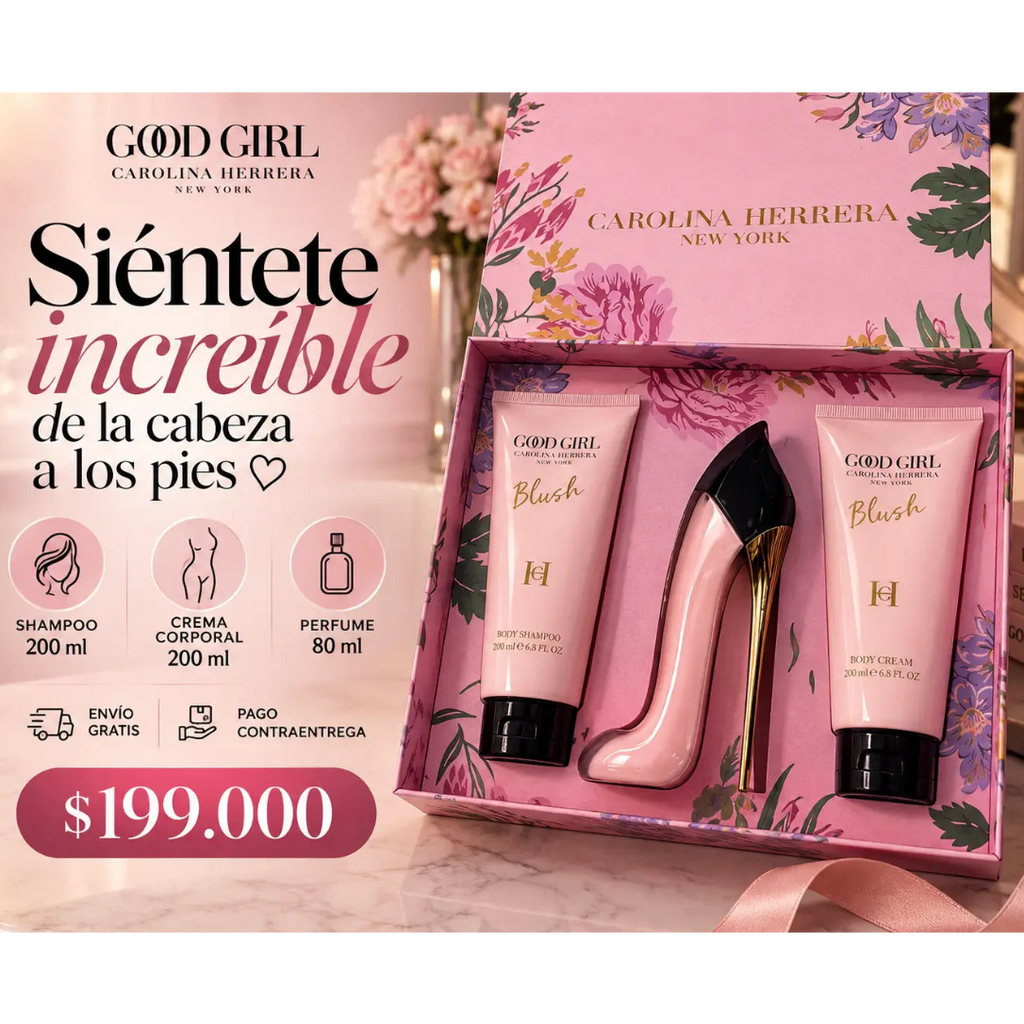 Siéntete increíble de la cabeza a los pies 💕 |Kit Good girl 480ml