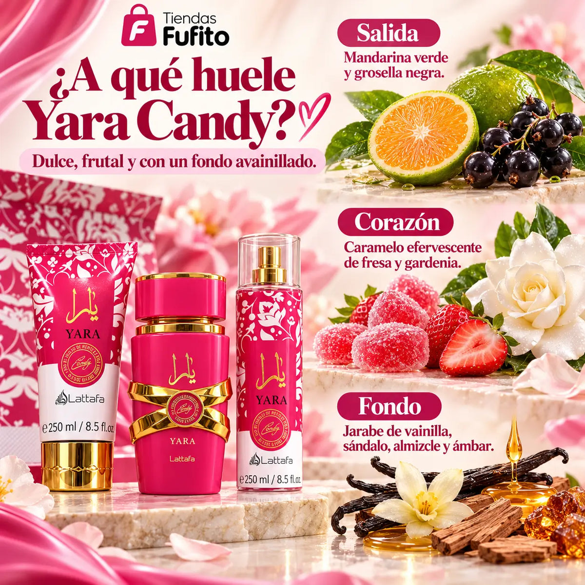 🍓 Dulce Encanto 3 en 1 - 600 ml para consentirte y dejar tu sello