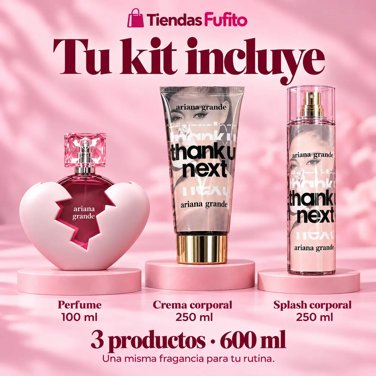 💗 Tu lado más dulce, en un solo kit - 3 en 1 · 600 ml