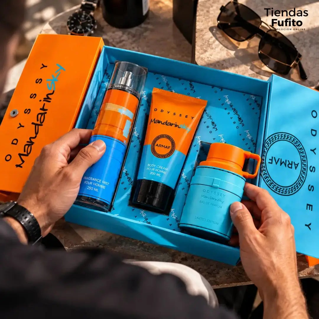 Kit Mandarin Premium 3 en 1 – 550 ml + Presentación de Lujo 🎁