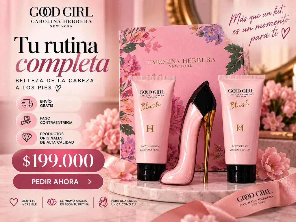 Siéntete increíble de la cabeza a los pies 💕 |Kit Good girl 480ml